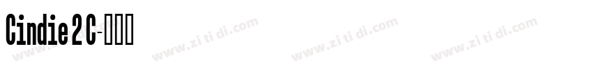 Cindie 2 C字体转换